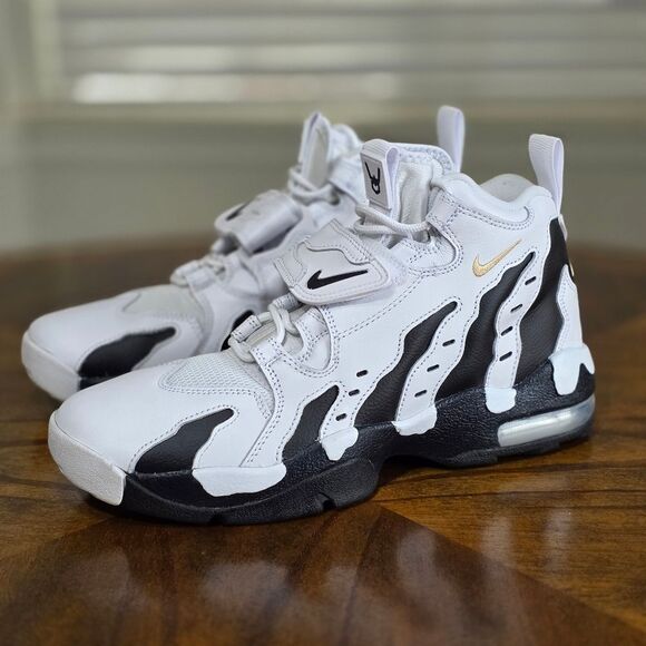Nike Air DT Max ‘96 Colorado Away White Black Gold Deion HM9236-100 Mens Size 10 - Picture 2 of 14